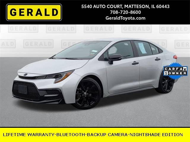 2022 Toyota Corolla SE Nightshade — Sedan — 33,357 mi — Matteson, IL