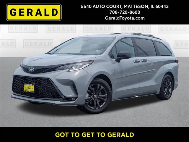 2025 Toyota Sienna XSE — Minivan — 8,880 mi — Matteson, IL