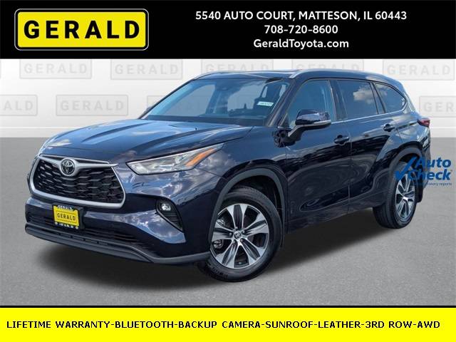 2022 Toyota Highlander XLE — SUV — 38,178 mi — Matteson, IL