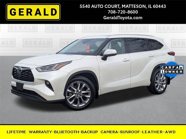 2021 Toyota Highlander Limited — SUV — 43,244 mi — Matteson, IL