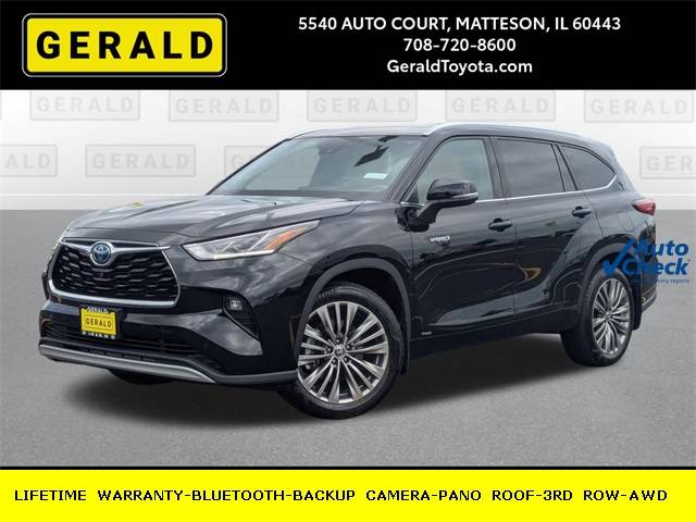 2021 Toyota Highlander Hybrid Platinum — SUV — 80,095 mi — Matteson, IL