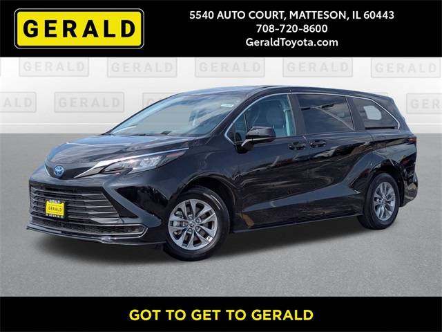 2024 Toyota Sienna LE — Minivan — 9,015 mi — Matteson, IL