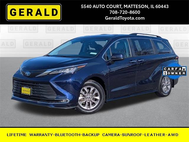 2022 Toyota Sienna XLE — Minivan — 25,972 mi — Matteson, IL