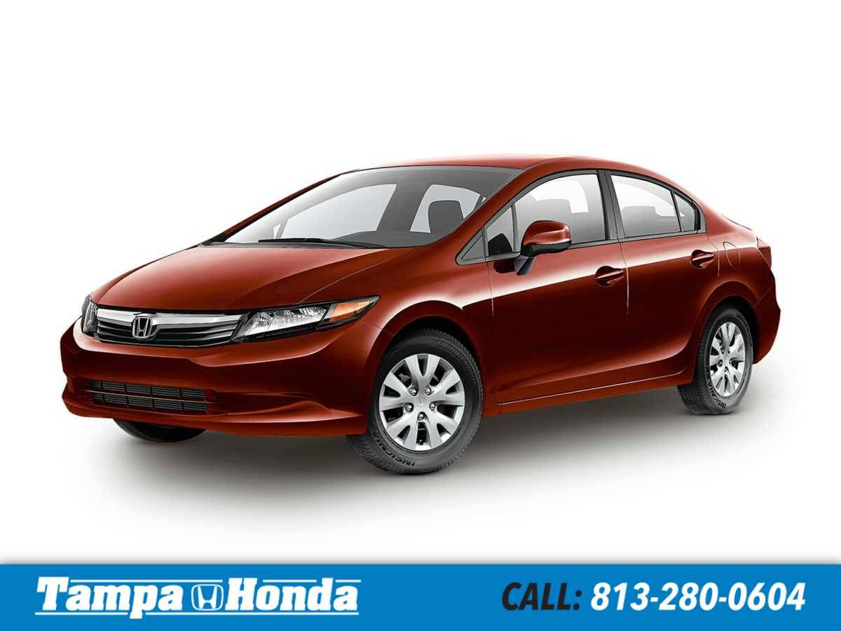2012 Honda Civic LX — Sedan — 206,235 mi — Tampa, FL