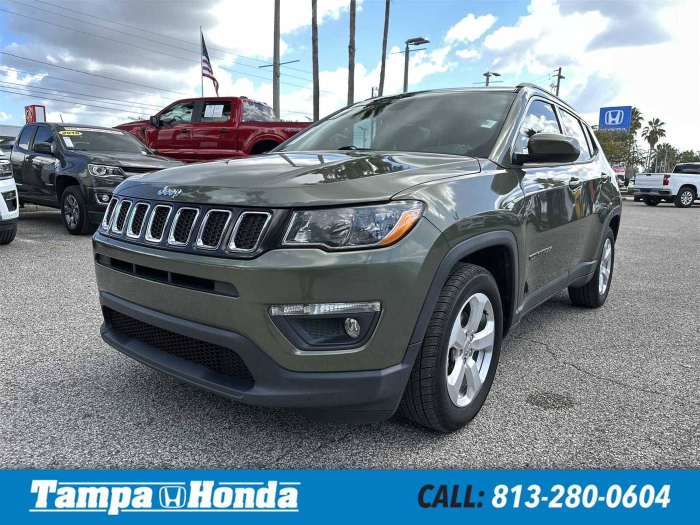 2019 Jeep Compass Latitude — SUV — 53,808 mi — Tampa, FL
