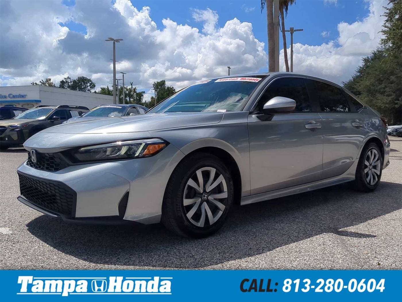 2025 Honda Civic LX — Sedan — 14,453 mi — Tampa, FL