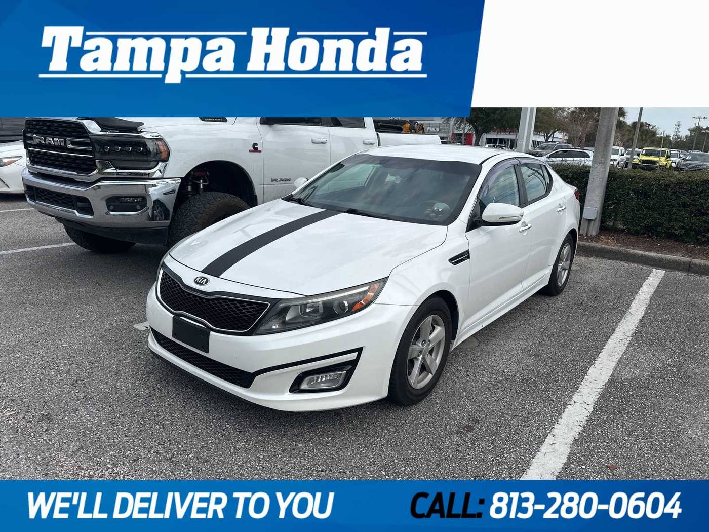 2015 Kia Optima LX — Sedan — 91,557 mi — Tampa, FL