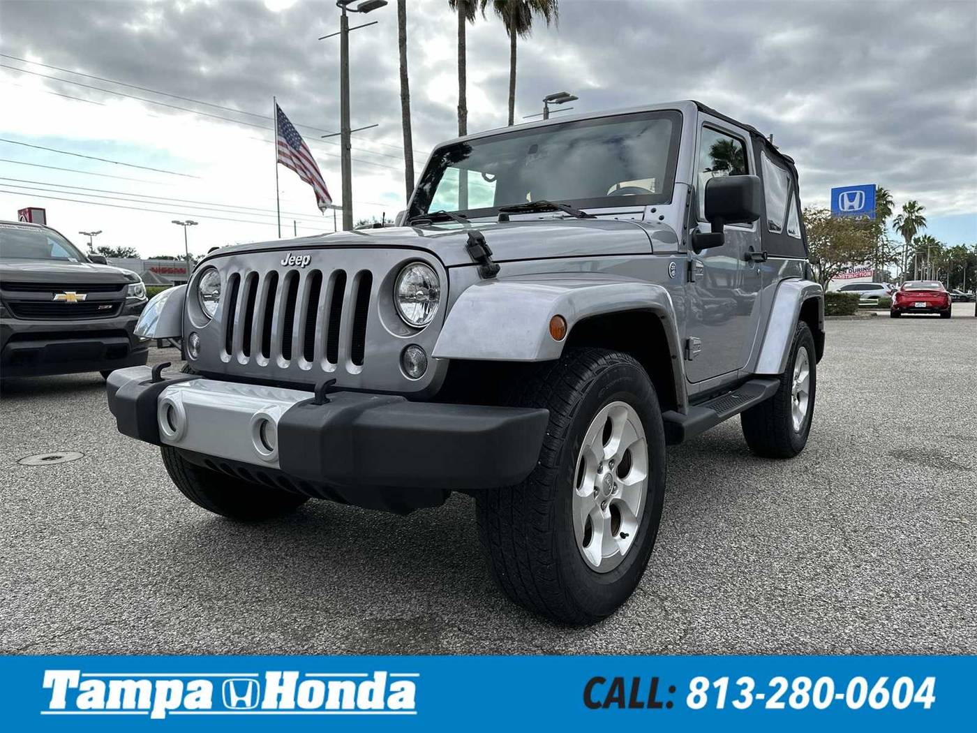 2015 Jeep Wrangler Sahara — SUV — 79,398 mi — Tampa, FL