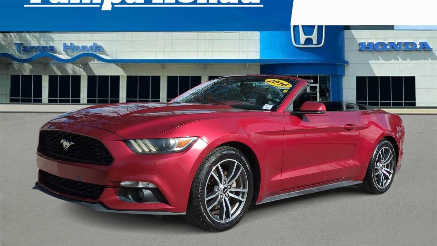 2016 Ford Mustang EcoBoost Premium — Convertible — 90,376 mi — Tampa, FL
