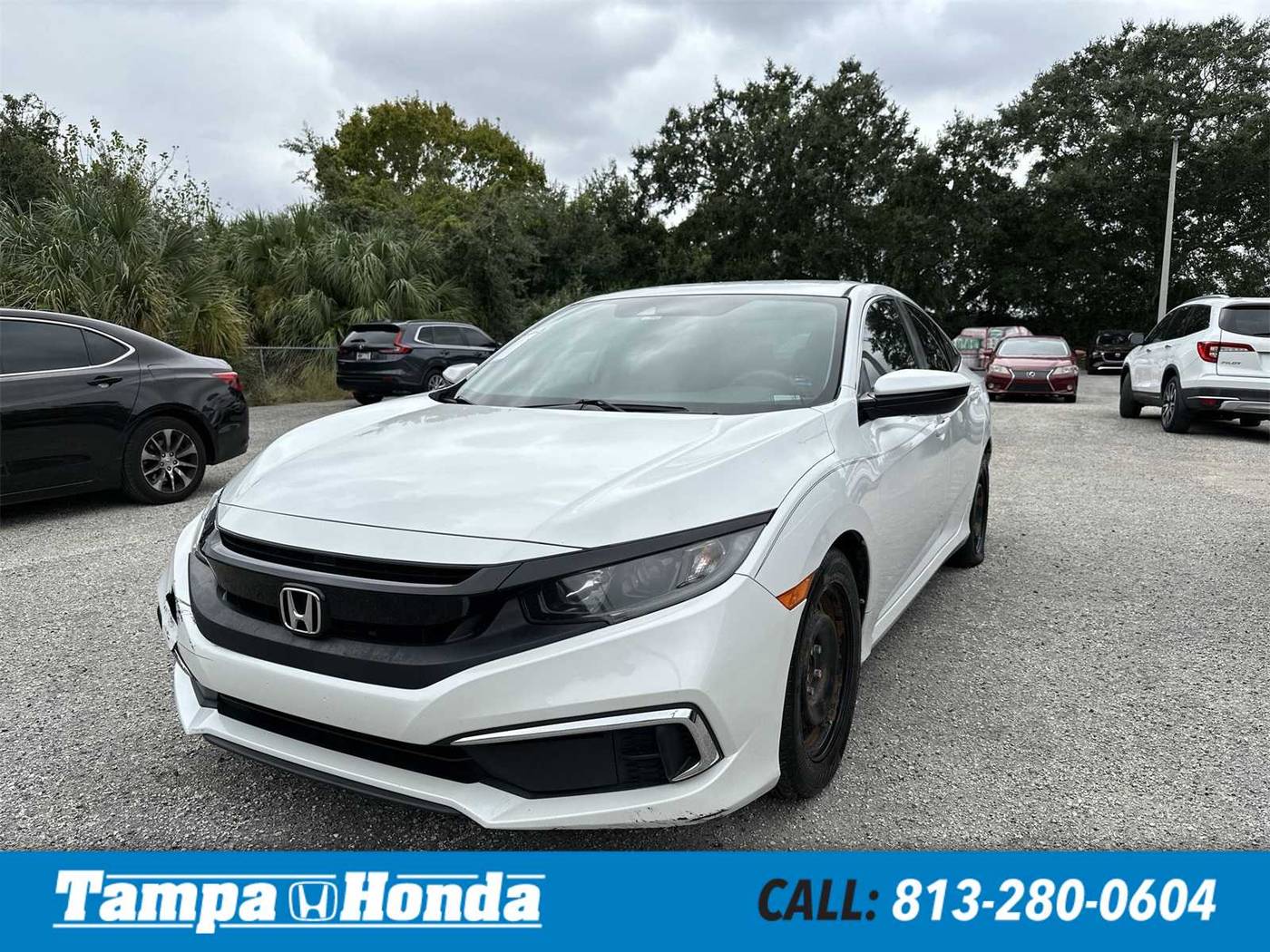 2021 Honda Civic LX — Sedan — 66,419 mi — Tampa, FL