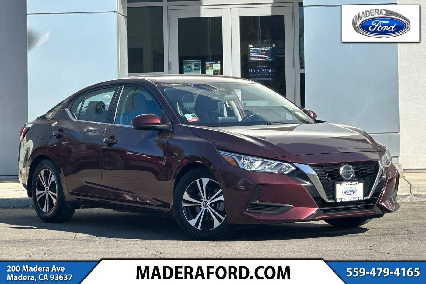 2021 Nissan Sentra SV — Sedan — 46,217 mi — Madera, CA