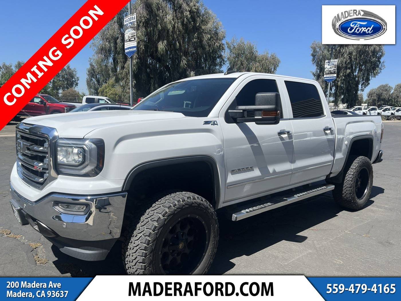 2017 GMC Sierra 1500 SLT — Pickup Truck — 70,715 mi — Madera, CA