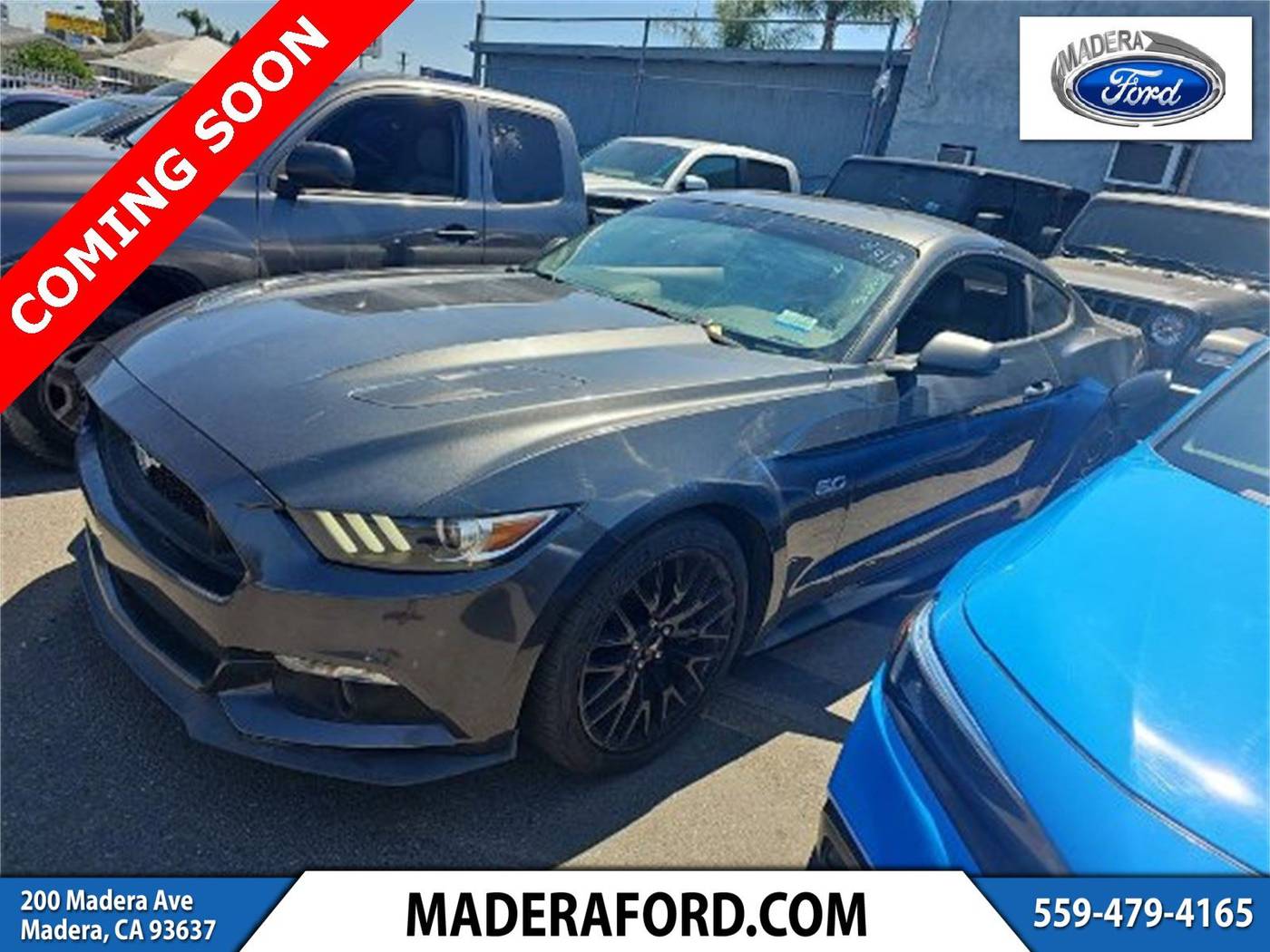 2017 Ford Mustang GT Premium — Coupe — 55,866 mi — Madera, CA