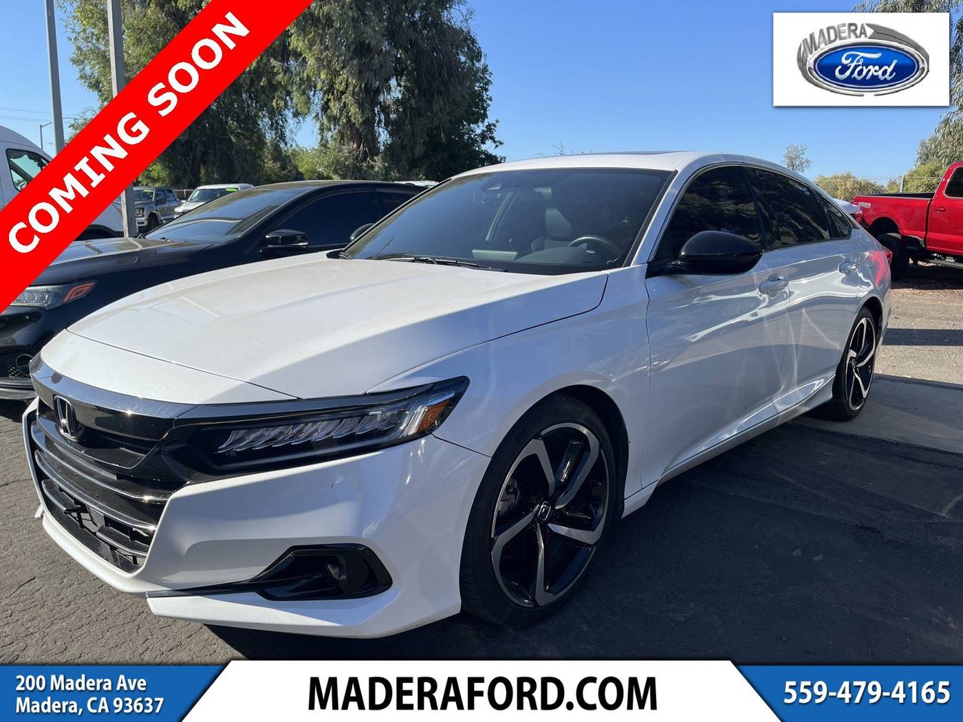 2021 Honda Accord Sport — Sedan — 55,213 mi — Madera, CA