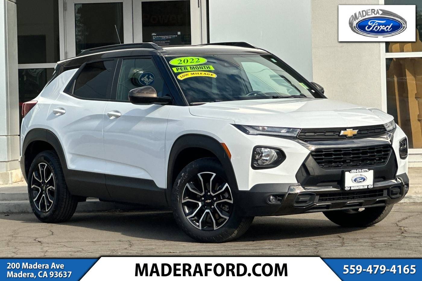 2022 Chevrolet Trailblazer ACTIV — SUV — 53,746 mi — Madera, CA
