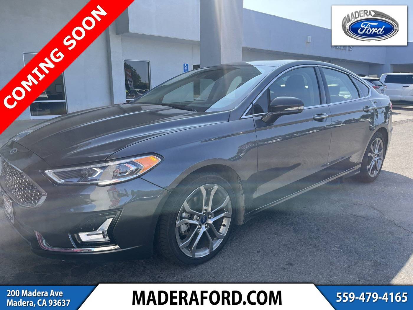 2019 Ford Fusion Hybrid Titanium — Sedan — 92,303 mi — Madera, CA