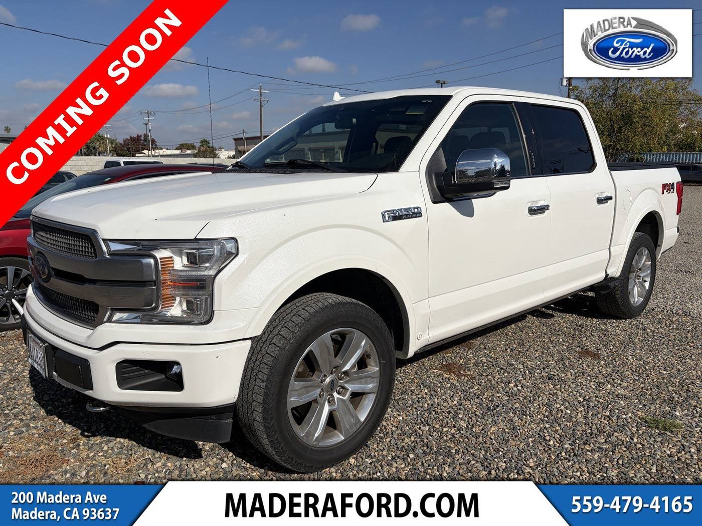 2020 Ford F-150 Platinum — Pickup Truck — 67,993 mi — Madera, CA