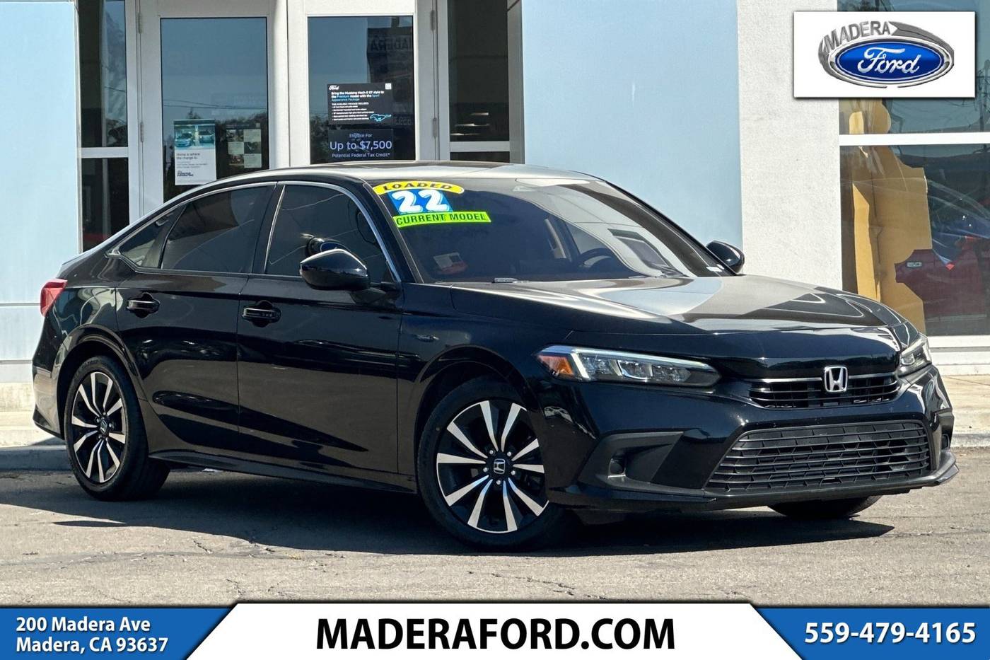 2022 Honda Civic EX — Sedan — 41,685 mi — Madera, CA