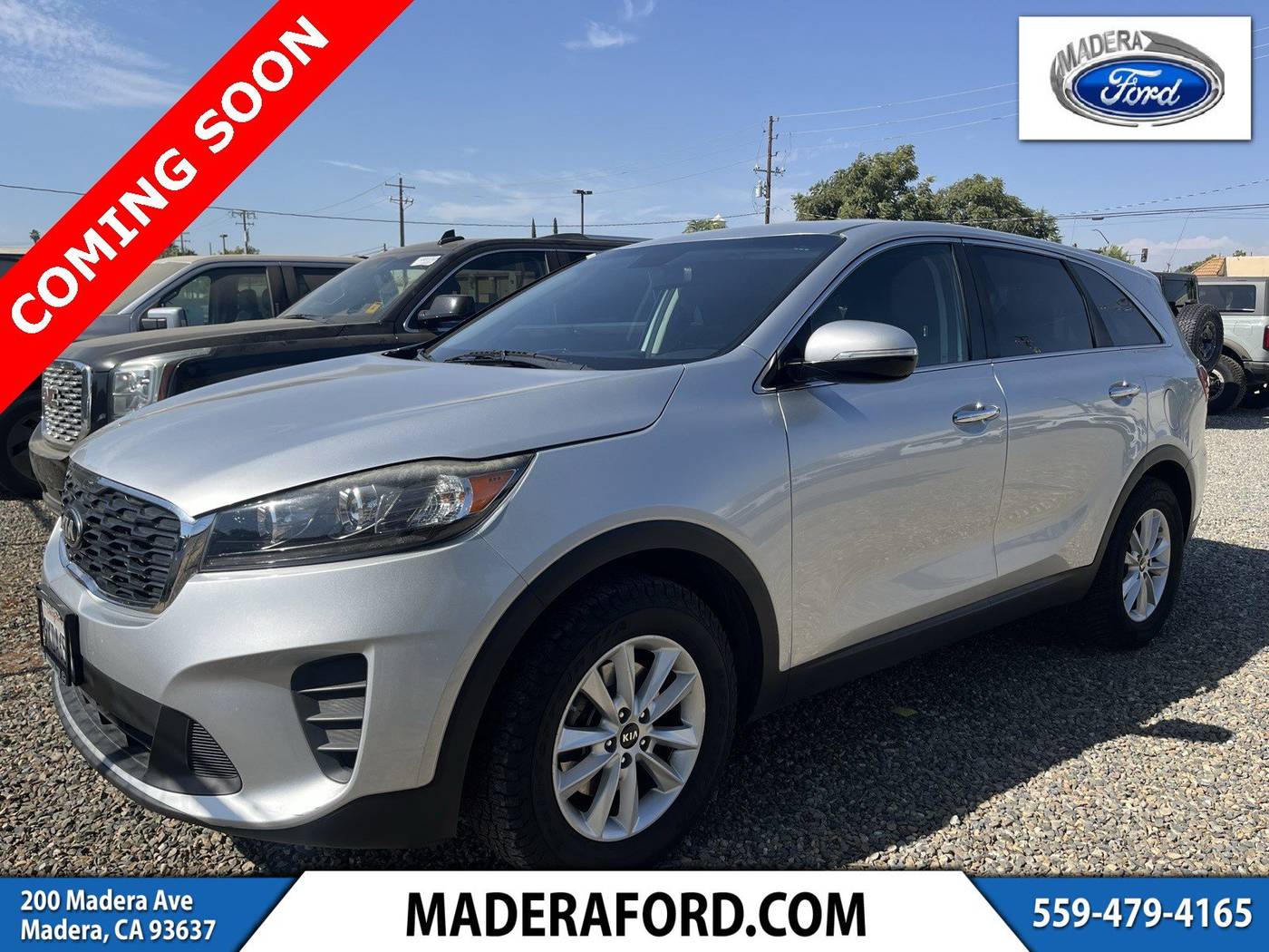 2020 Kia Sorento LX V6 — SUV — 87,217 mi — Madera, CA