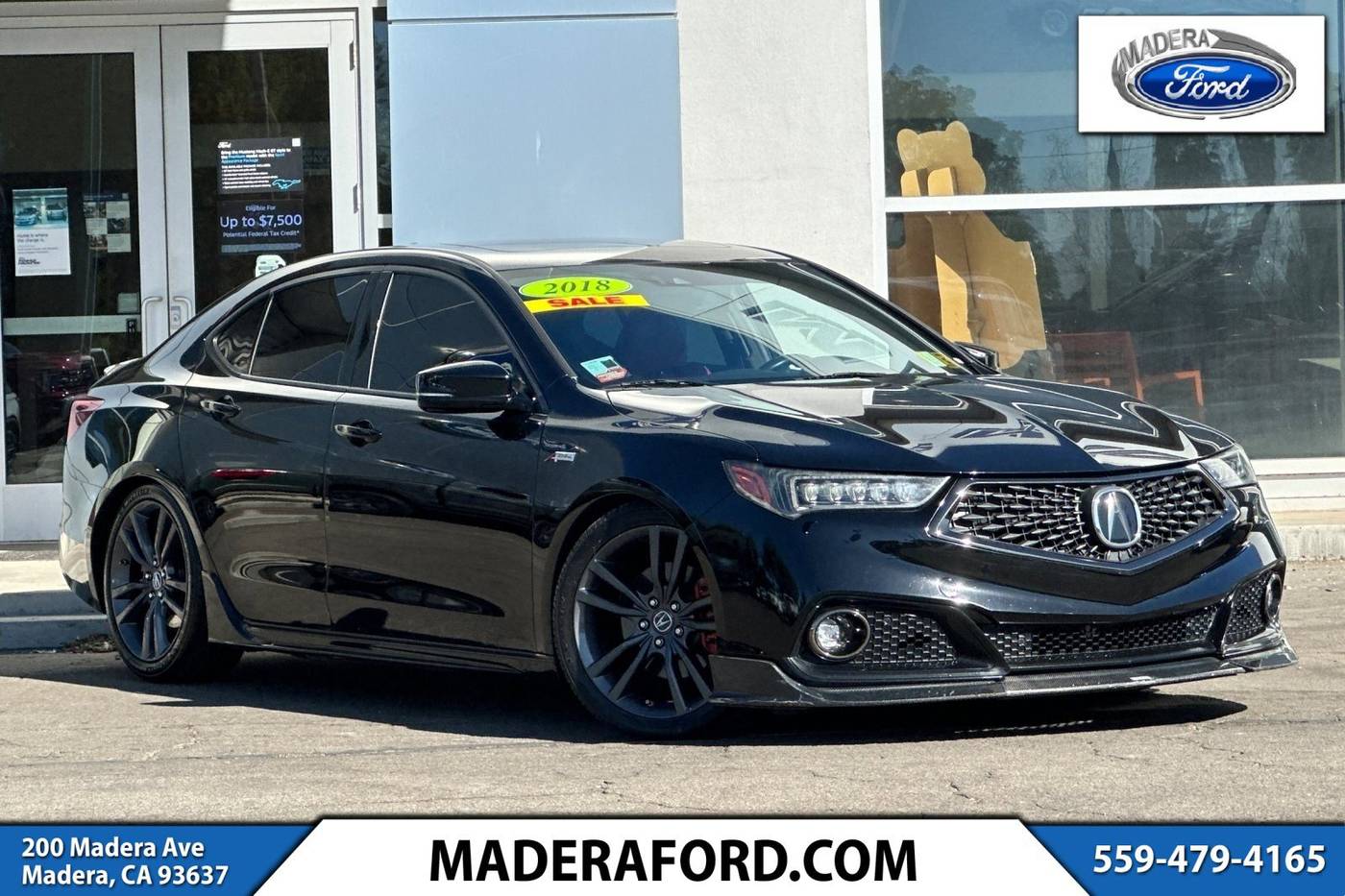 2018 Acura TLX A-Spec Package — Sedan — 78,066 mi — Madera, CA