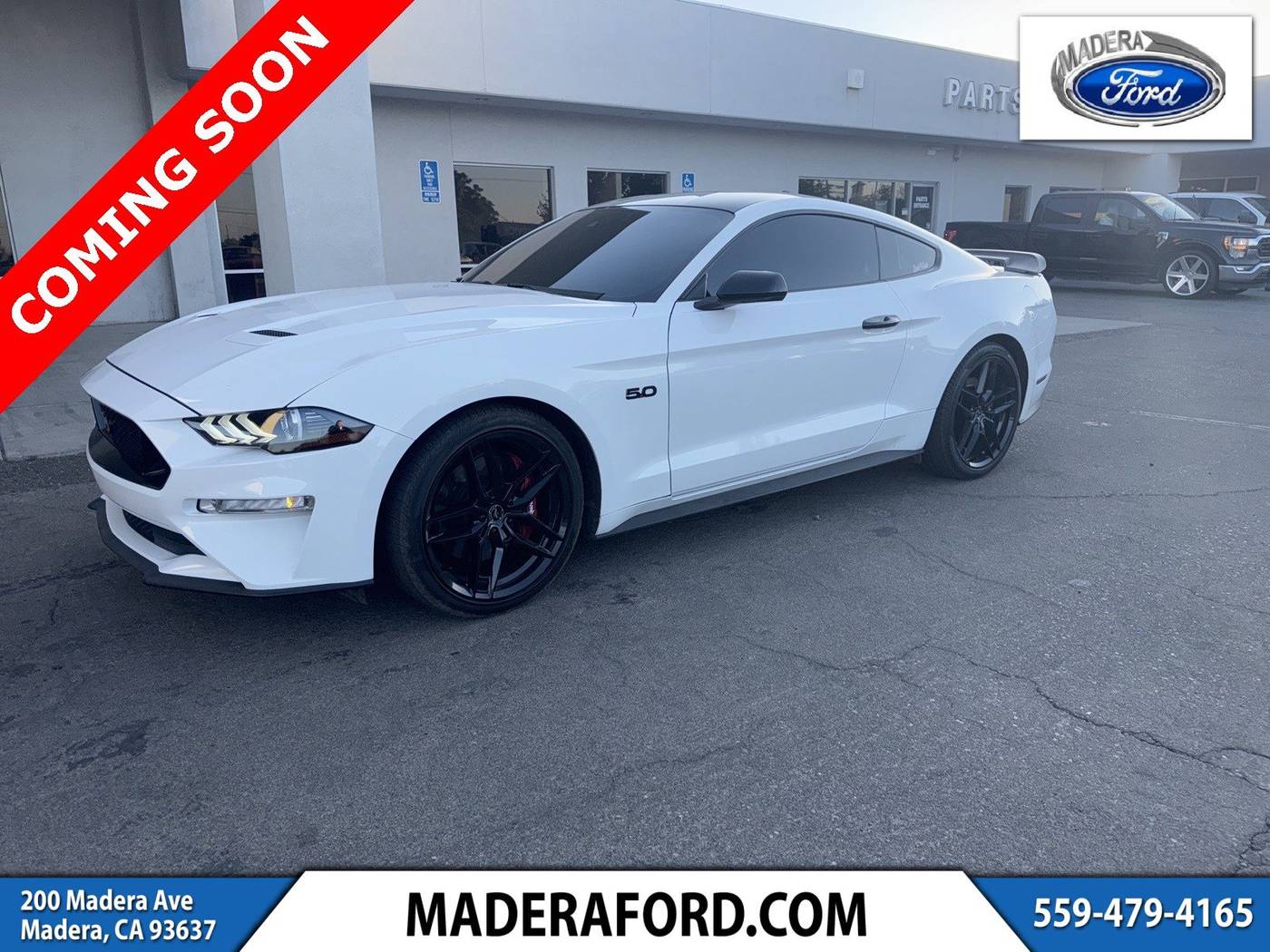 2021 Ford Mustang GT — Coupe — 43,845 mi — Madera, CA