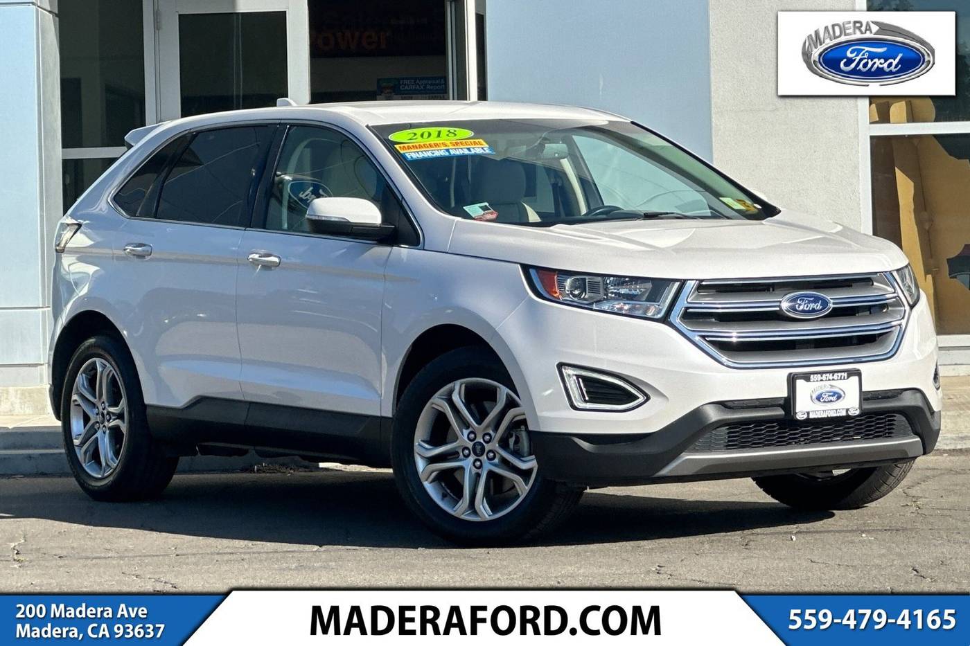 2018 Ford Edge Titanium — SUV — 94,011 mi — Madera, CA