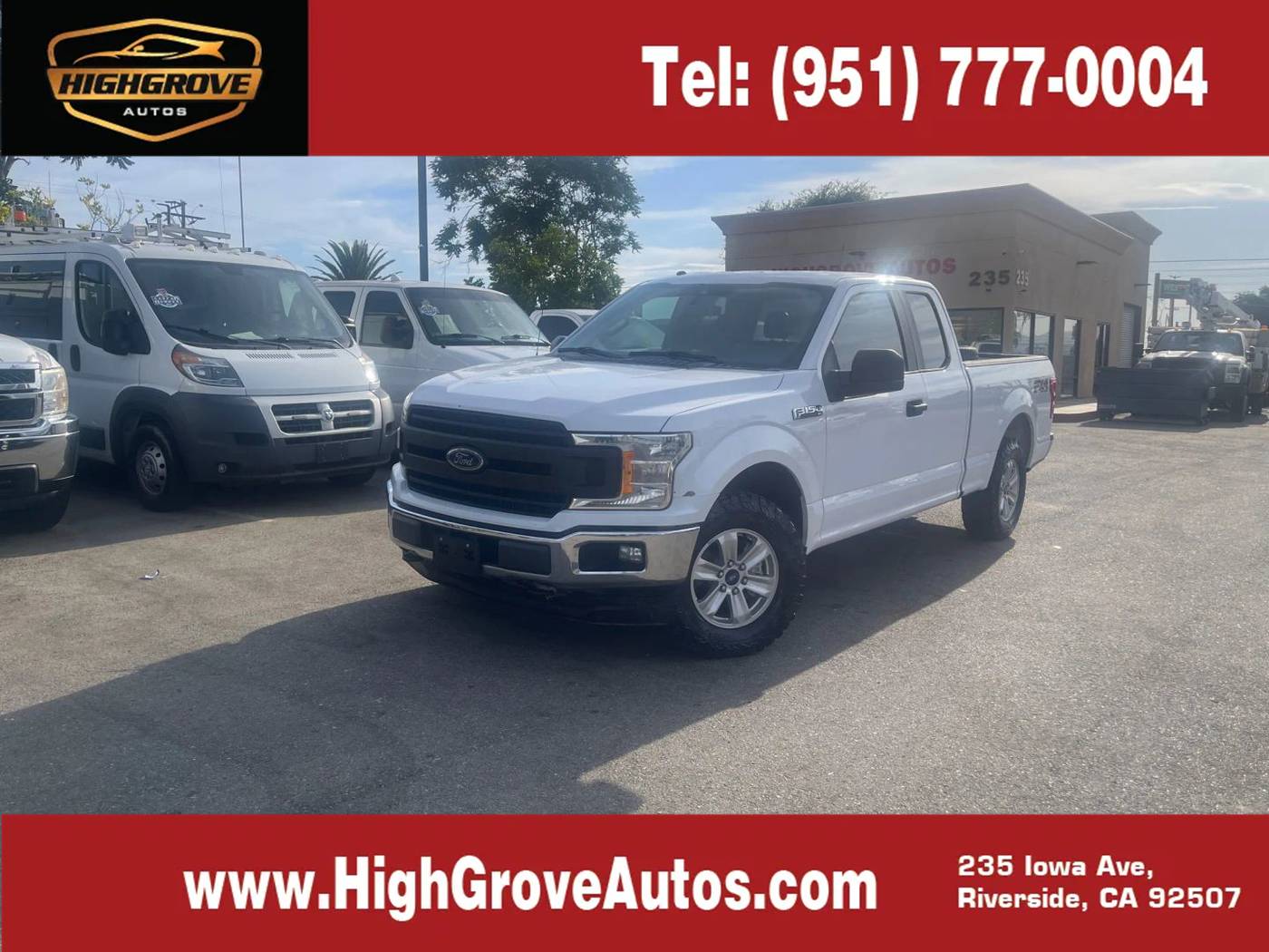 2019 Ford F-150 XL — Pickup Truck — 86,548 mi — Riverside, CA