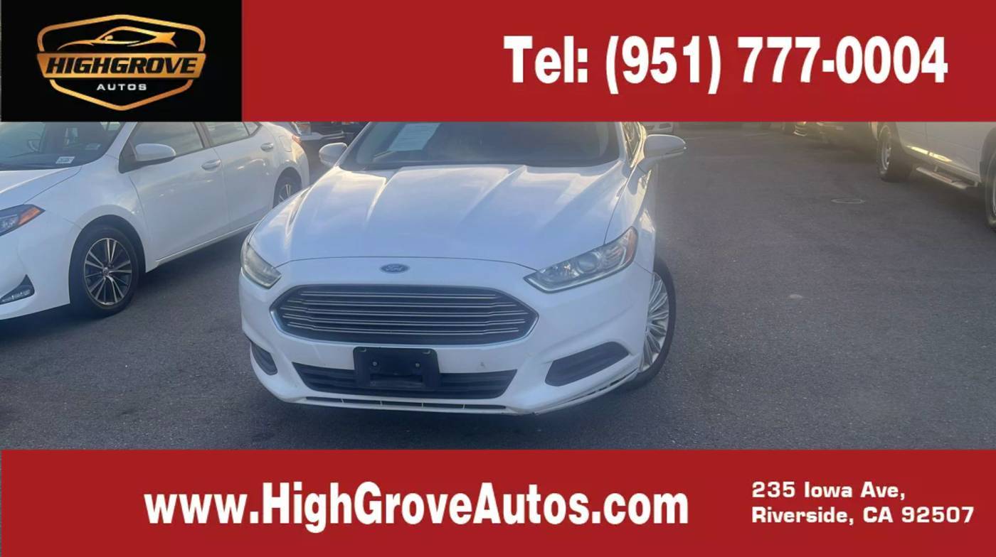 2014 Ford Fusion Hybrid SE — Sedan — 123,515 mi — Riverside, CA