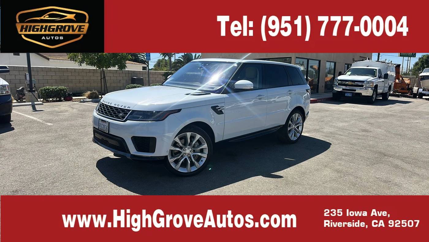2020 Land Rover Range Rover Sport HSE — SUV — 90,205 mi — Riverside, CA