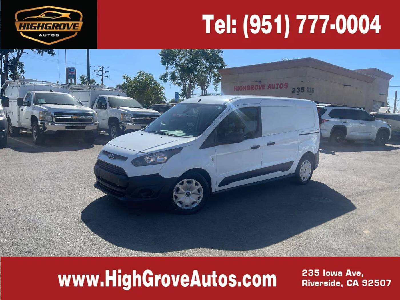 2016 Ford Transit Connect Van XL — Cargo Van — 123,390 mi — Riverside, CA