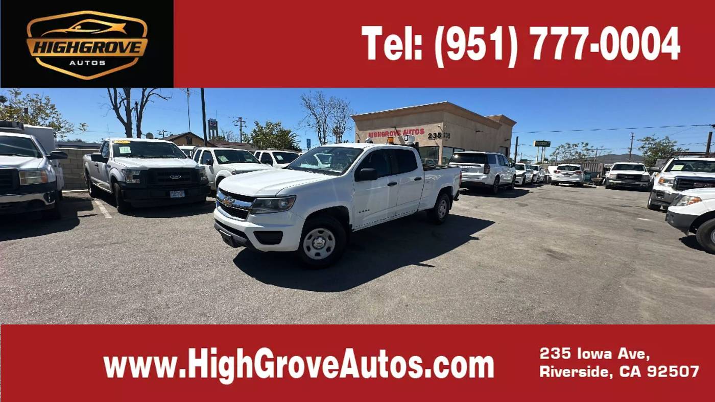 2018 Chevrolet Colorado WT — Pickup Truck — 84,702 mi — Riverside, CA
