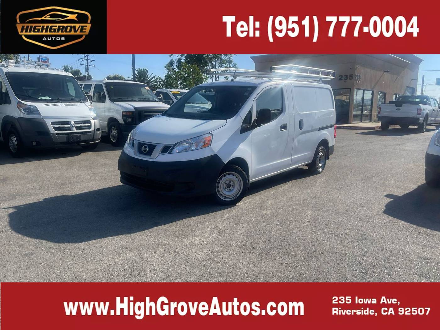 2017 Nissan NV200 Compact Cargo S — Cargo Van — 89,622 mi — Riverside, CA