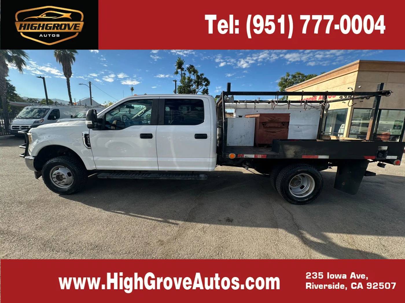 2019 Ford Super Duty F-350 Chassis Cab XL — Chassis Cab Truck — 73,676 mi — Riverside, CA