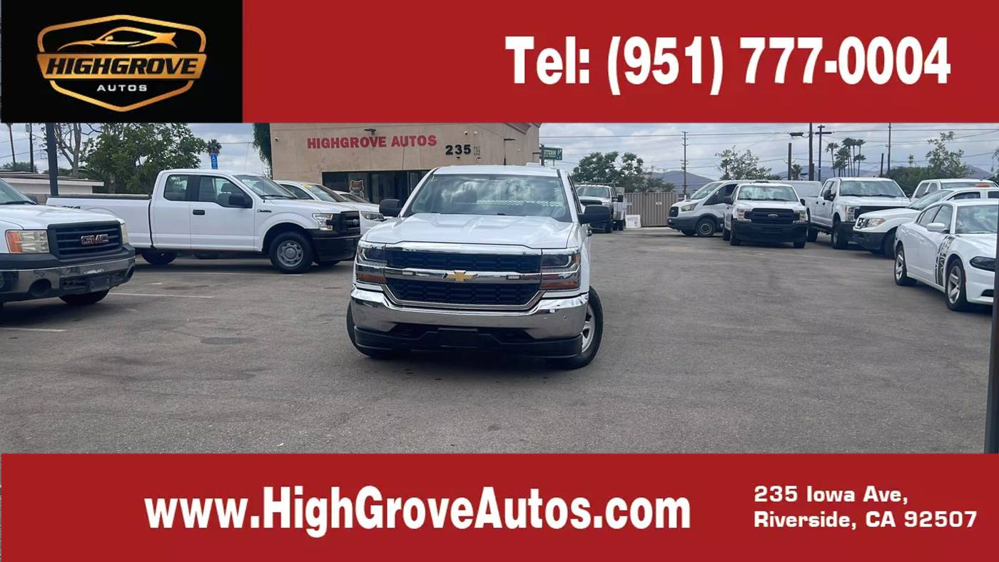 2017 Chevrolet Silverado 1500 WT — Pickup Truck — 208,700 mi — Riverside, CA