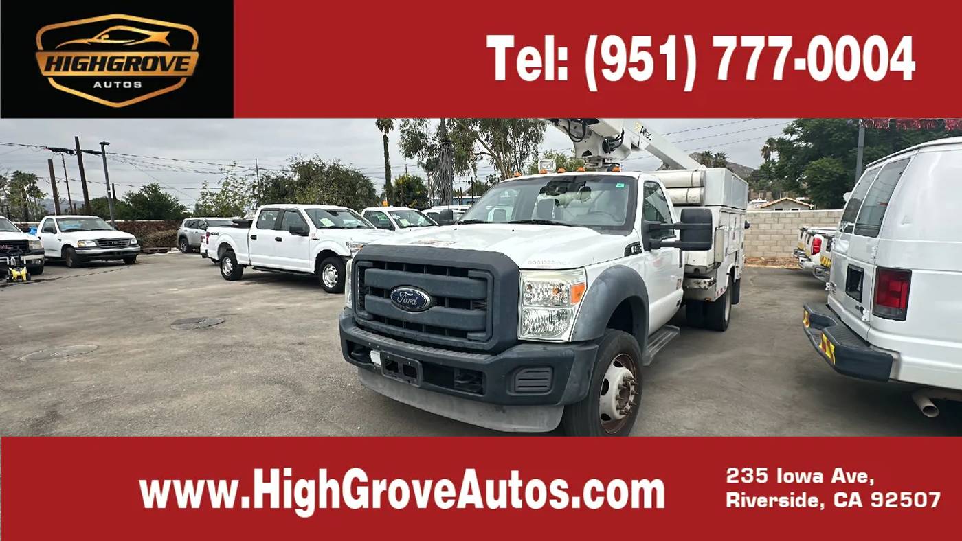 2012 Ford Super Duty F-450 Chassis Cab XL — Chassis Cab Truck — 126,714 mi — Riverside, CA