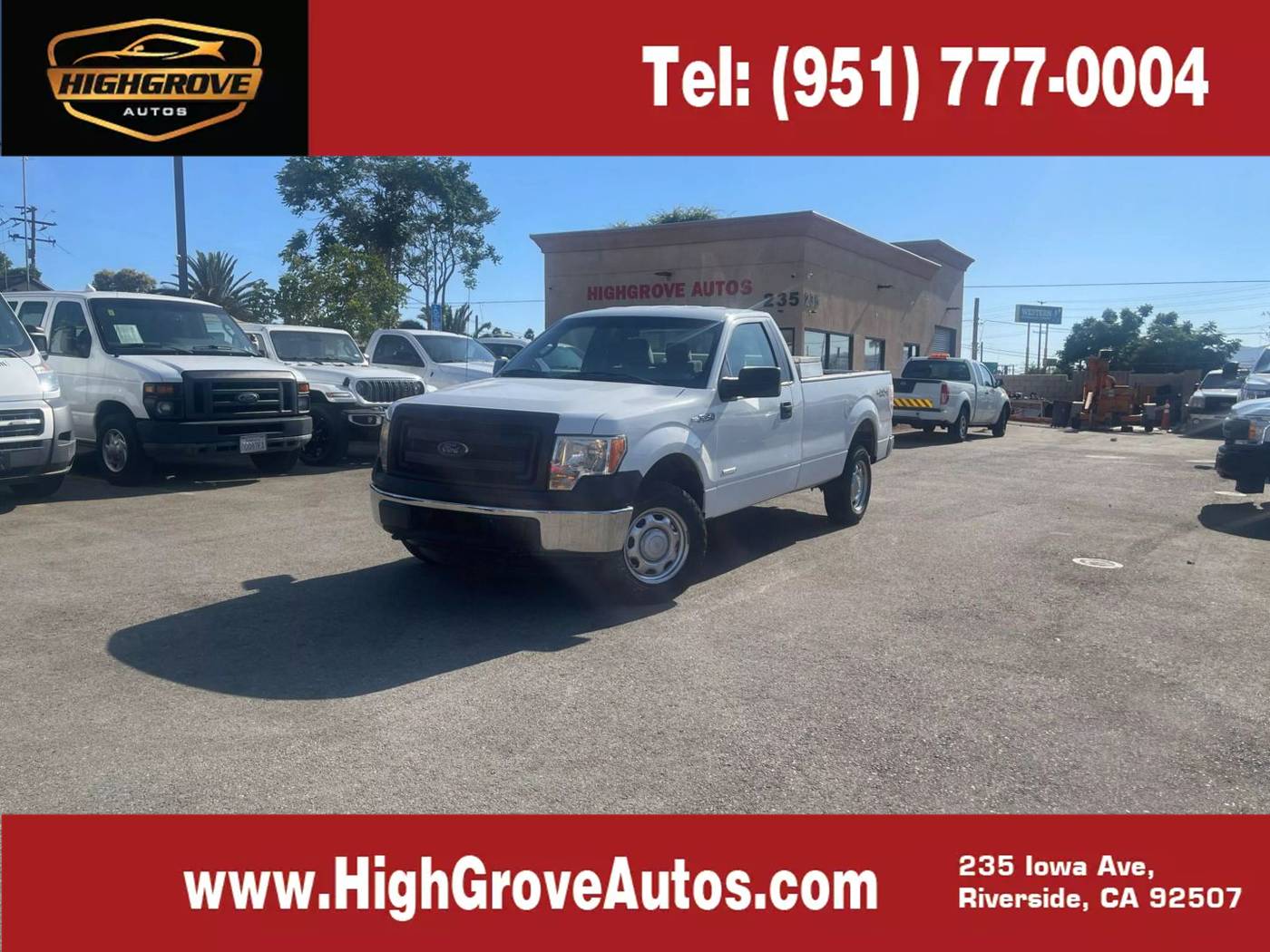 2013 Ford F-150 XL — Pickup Truck — 82,225 mi — Riverside, CA