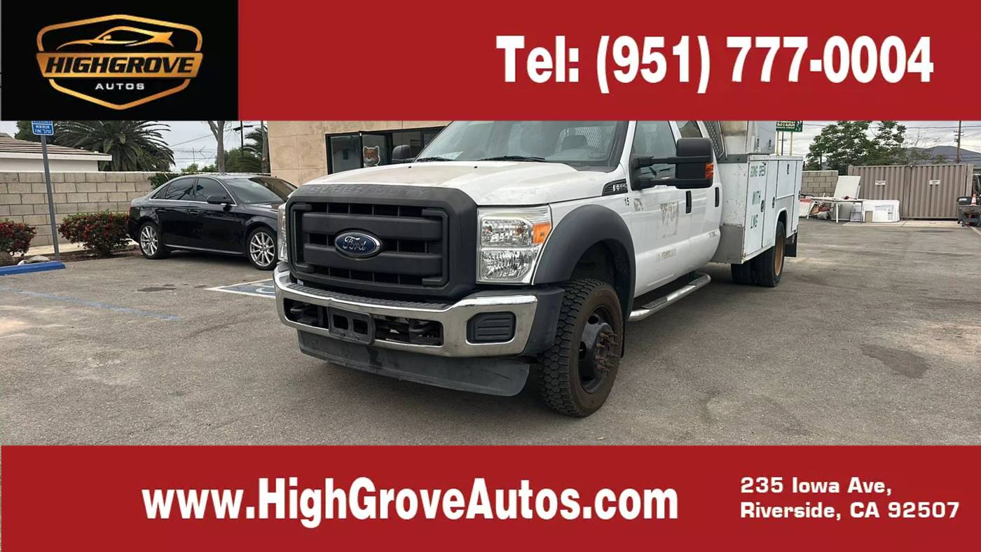 2015 Ford Super Duty F-550 Chassis Cab XL — Chassis Cab Truck — 116,700 mi — Riverside, CA