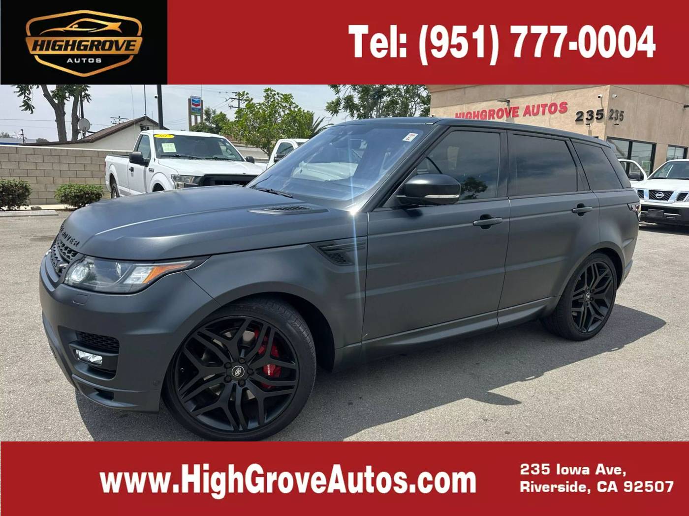 2017 Land Rover Range Rover Sport Autobiography — SUV — 98,163 mi — Riverside, CA