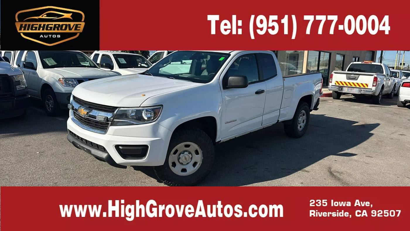 2019 Chevrolet Colorado WT — Pickup Truck — 138,096 mi — Riverside, CA