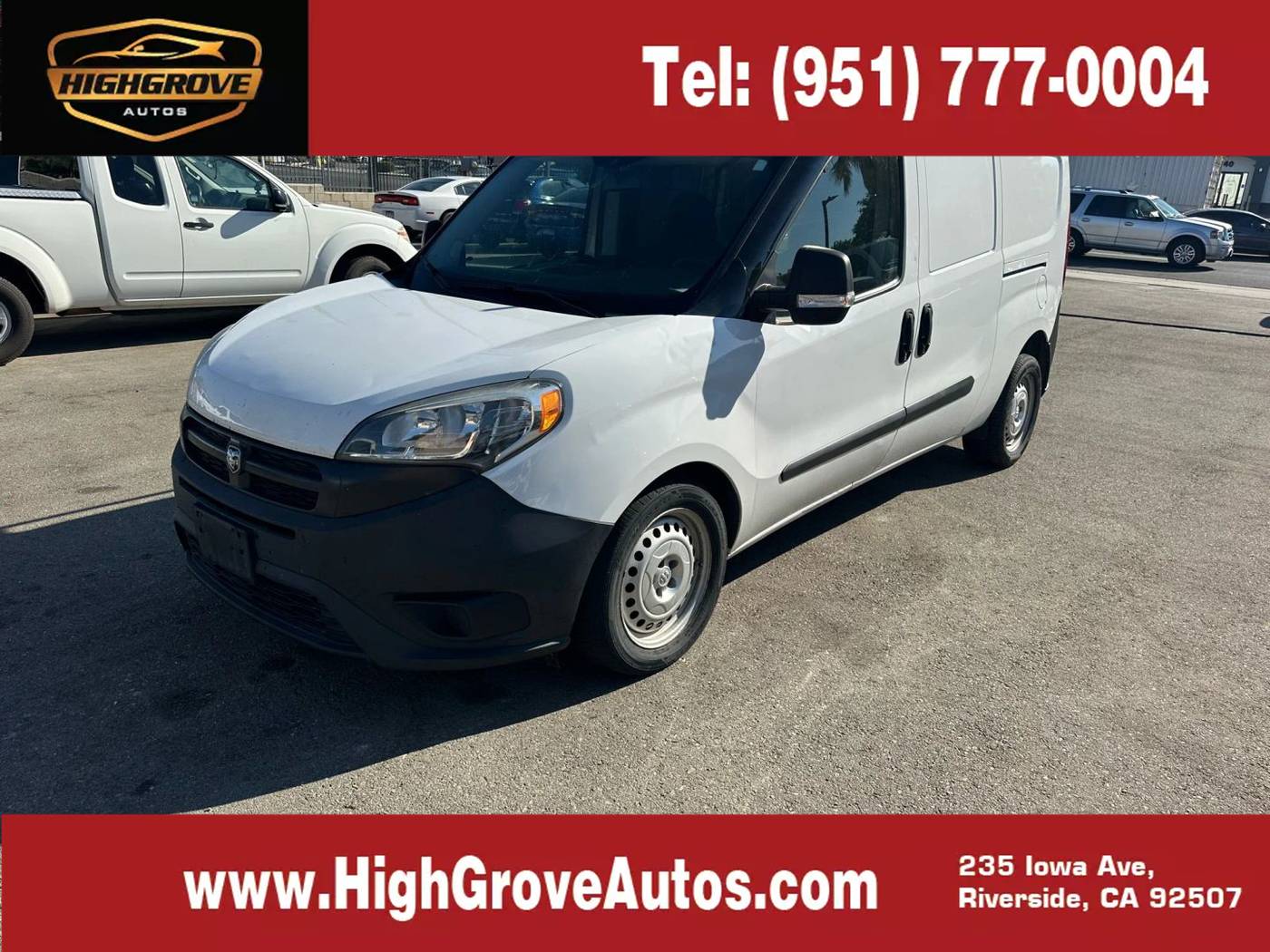 2016 Ram ProMaster City Cargo Van Tradesman — Minivan — 91,252 mi — Riverside, CA