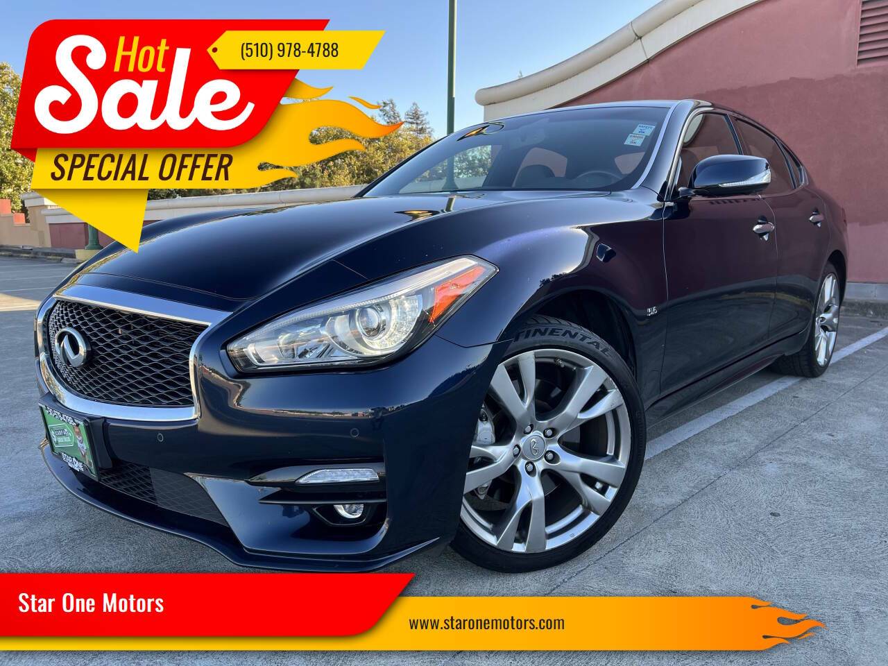 2017 INFINITI Q70 5.6x — Sedan — 60,793 mi — Hayward, CA