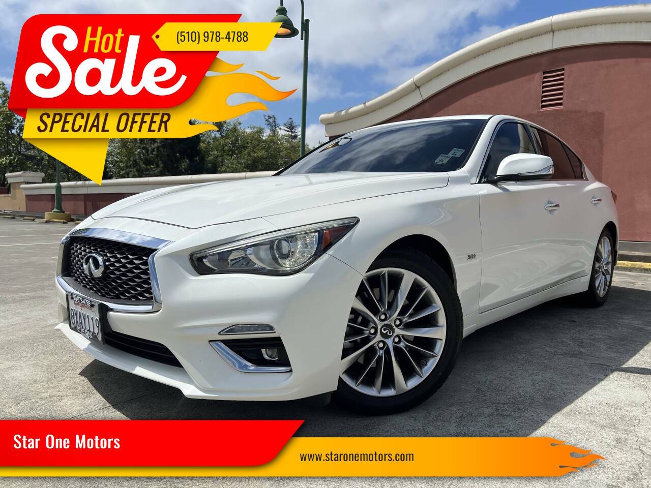 2018 INFINITI Q50 3.0t LUXE — Sedan — 73,482 mi — Hayward, CA
