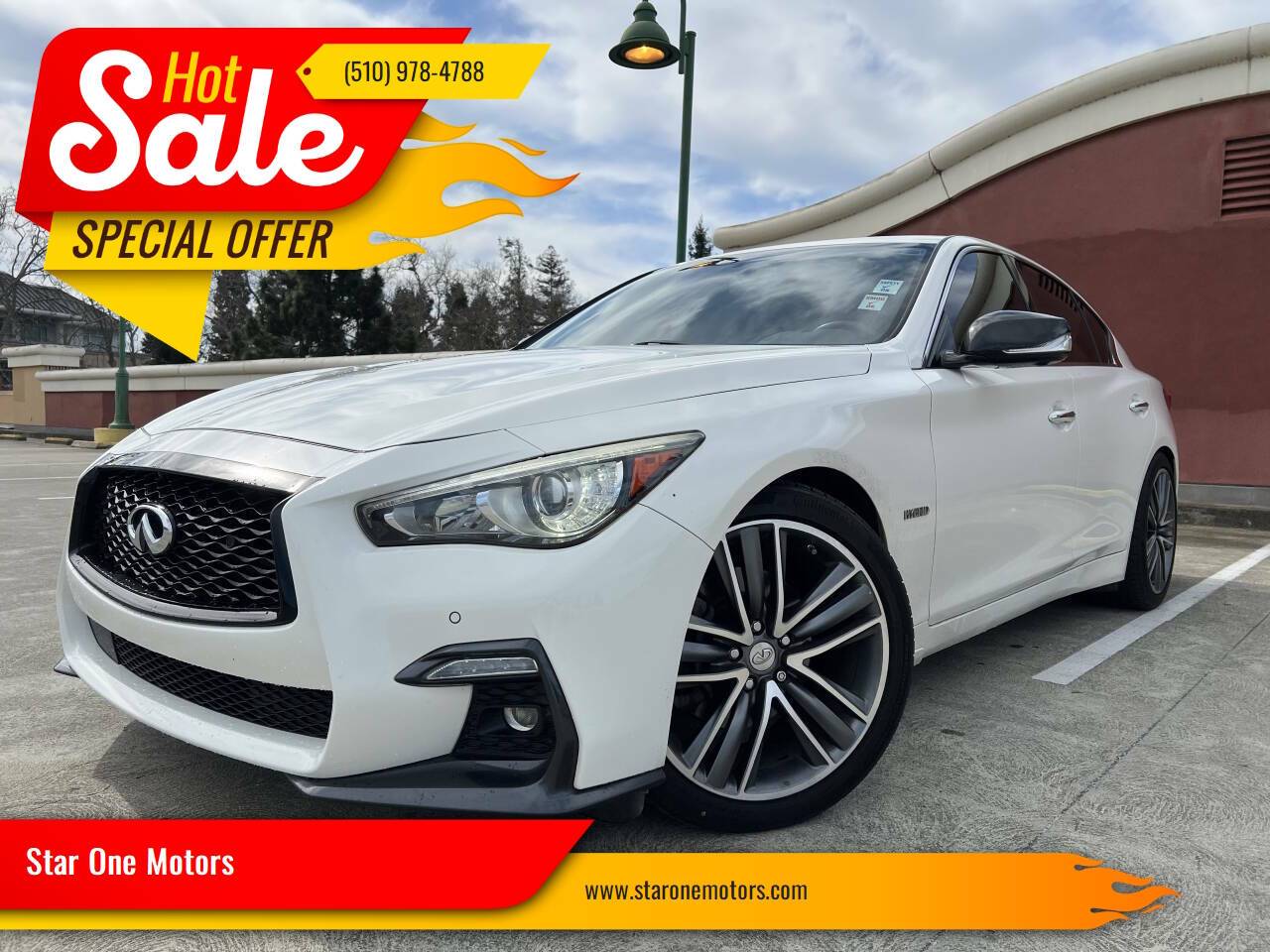 2017 INFINITI Q50 Hybrid — Sedan — 141,856 mi — Hayward, CA