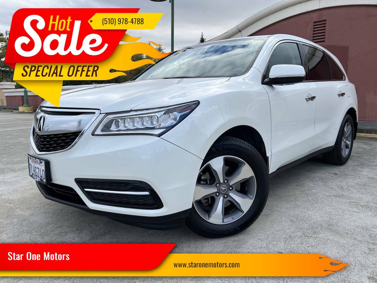 2016 Acura MDX AcuraWatch Plus — SUV — 92,424 mi — Hayward, CA
