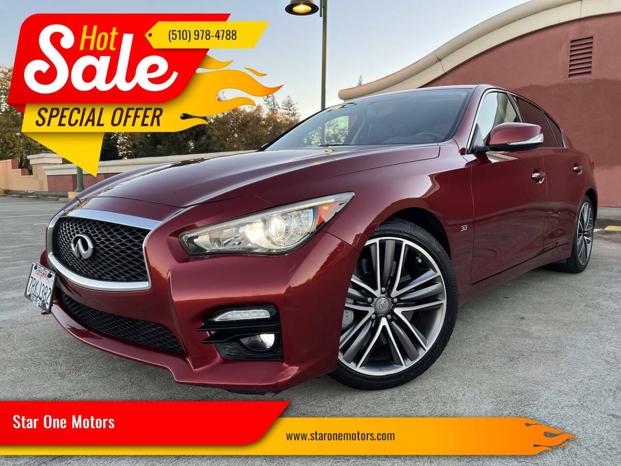 2015 INFINITI Q50 Sport — Sedan — 84,100 mi — Hayward, CA