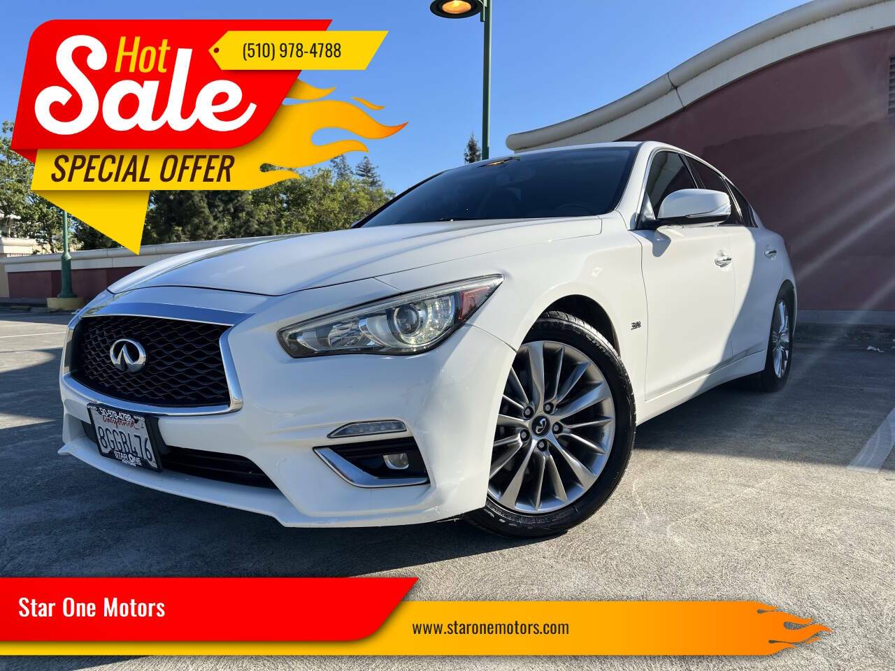 2019 INFINITI Q50 3.0t LUXE — Sedan — 146,111 mi — Hayward, CA