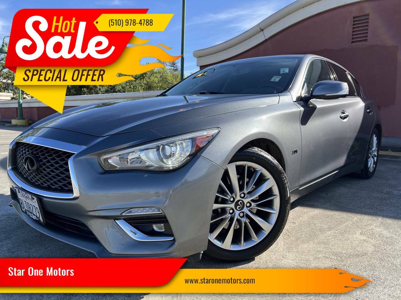 2019 INFINITI Q50 3.0t LUXE — Sedan — 116,995 mi — Hayward, CA