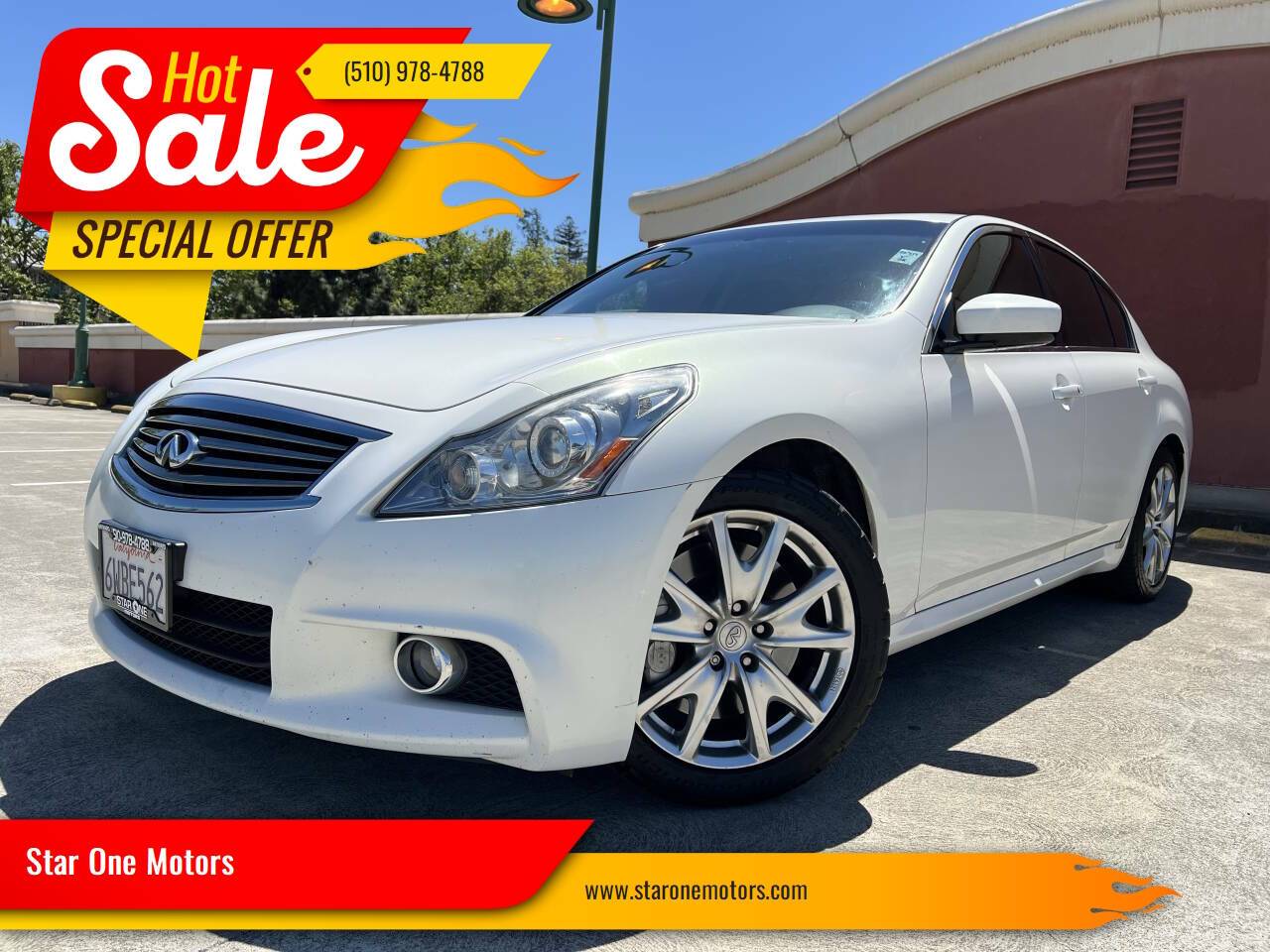 2012 INFINITI G G37 — Sedan — 67,700 mi — Hayward, CA