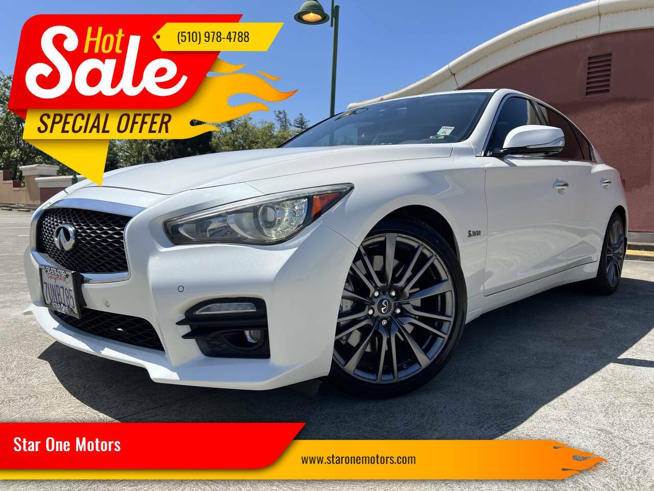 2016 INFINITI Q50 3.0t RED SPORT 400 — Sedan — 124,270 mi — Hayward, CA