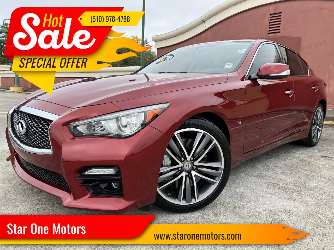 2015 INFINITI Q50 Sport — Sedan — 41,550 mi — Hayward, CA
